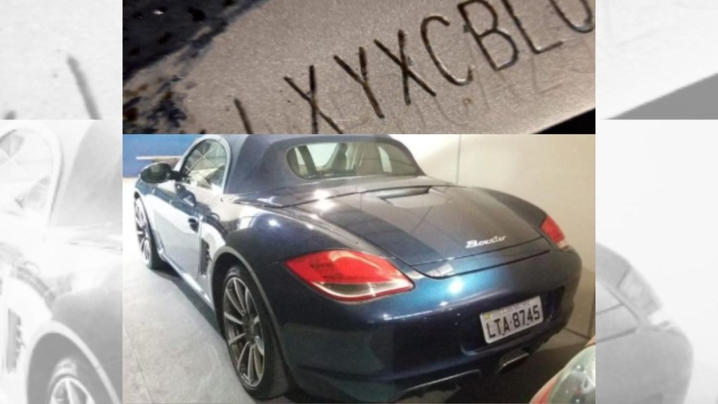 Polícia científica de São José dos Campos via CBN Santos Laudo sobre a adulteração do automóvel