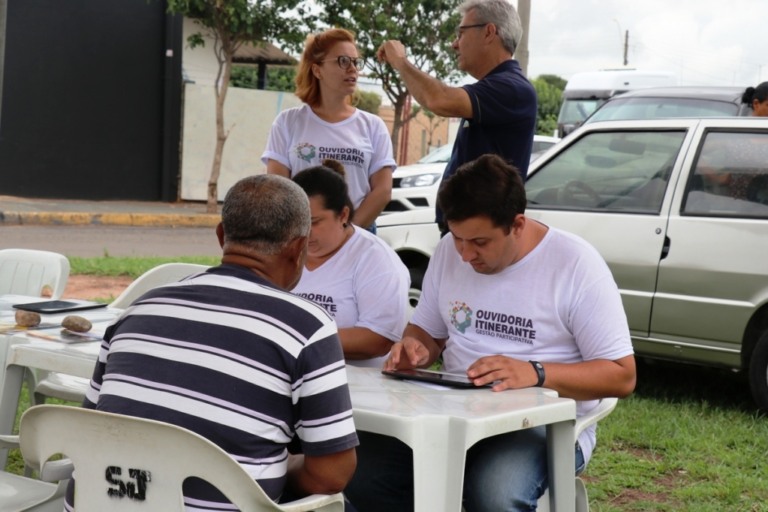 Ouvidoria da Prefeitura vai aos bairros e acumla 394 demandas de moradores