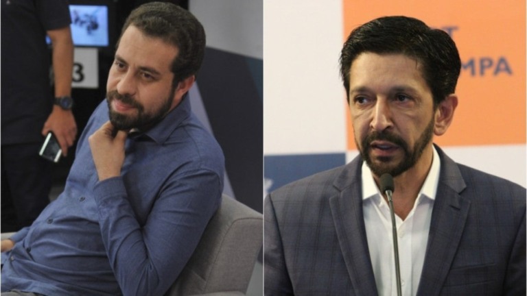 Montagem iG / Imagens: Marcello Casal jr/Agência Brasil e Rovena Rosa/Agência Brasil Guilherme Boulos, pré-candidato à Prefeitura de São Paulo, e Ricardo Nunes, atual prefeito da capital paulista