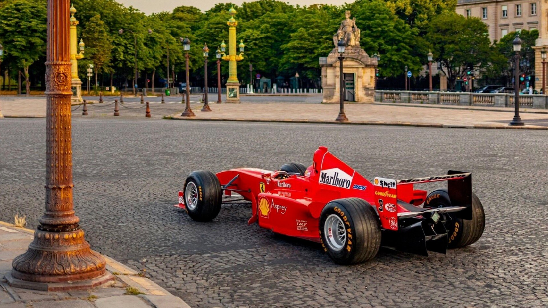 Ferrari F300 Chassi 187 Michael Schumacher. Foto: RM Sotheby's 