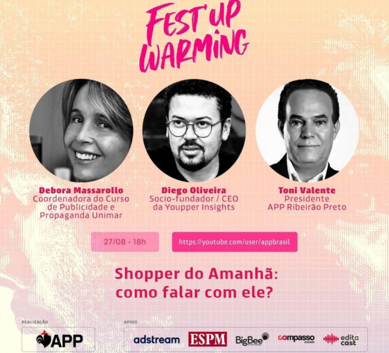 Coordenadora do curso de Publicidade e Propaganda da Unimar palestra no Fest’UP Warming