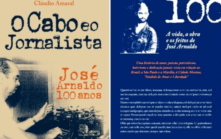 Biografia do jornalista José Arnaldo entra em pré-venda e faz resgate de memória em Marília