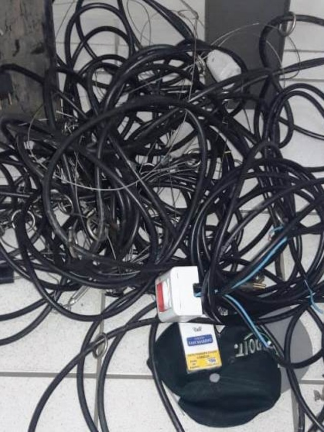 Dupla é presa por furto de fiação elétrica na zona sul de Marília