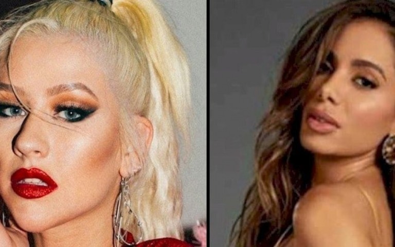 Christina Aguilera fala que se inspirou em Anitta para o seu último EP