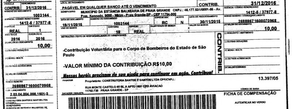 Taxa cobrada em Marília é inconstitucional, decide o Supremo