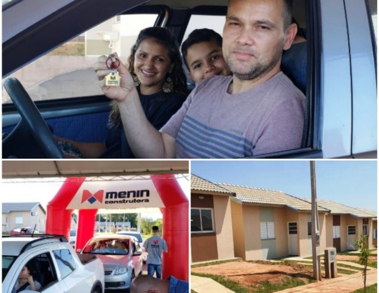 Menin, Graphite e Caixa entregam chaves do Jardim Marina