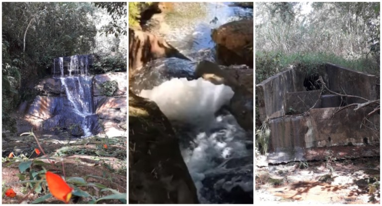 Ambientalistas descobrem esgoto clandestino em cachoeira de Marília