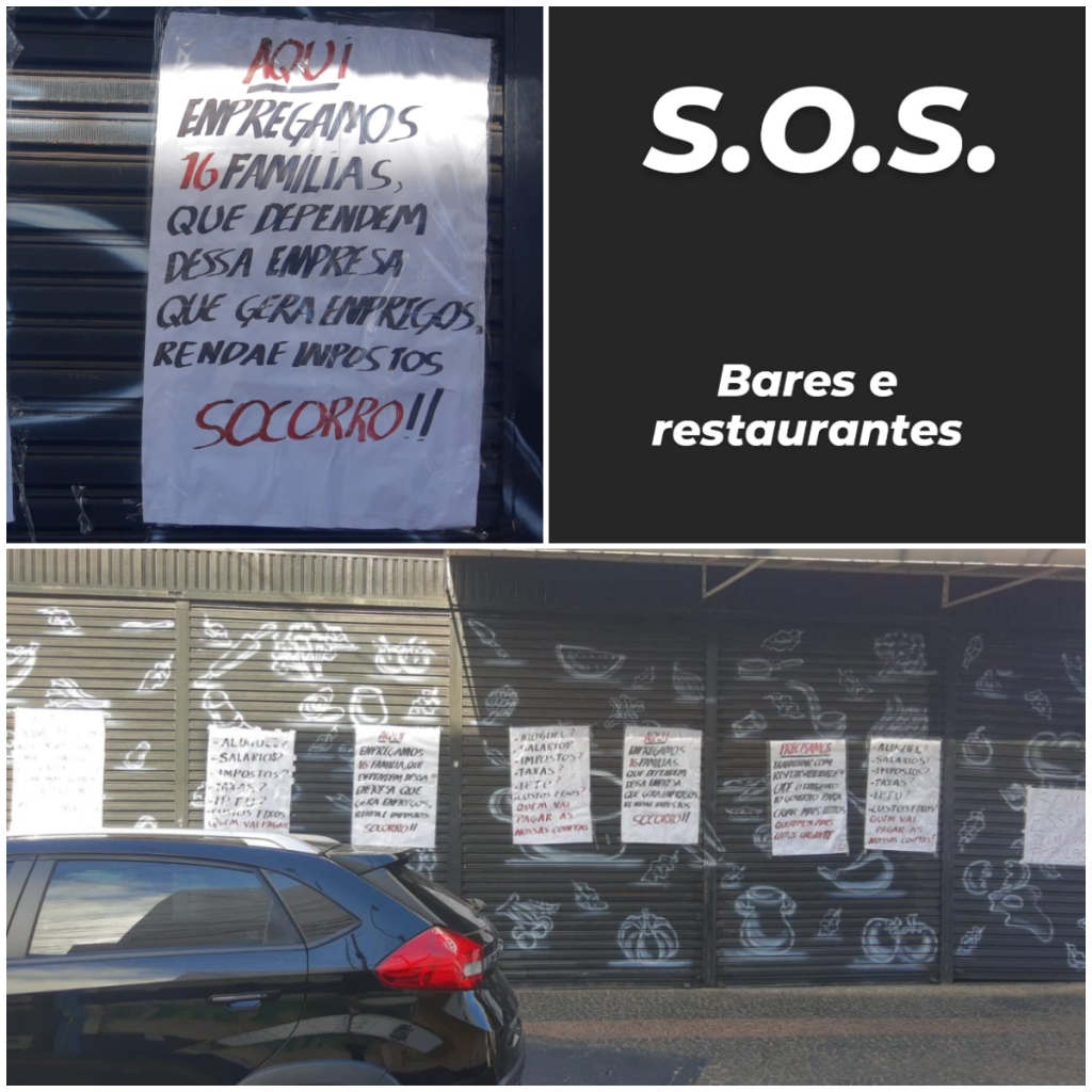 Restaurantes de Marília preparam manifestos por mais UTIs e abertura de empresas Restaurantes de Marília preparam manifestos por mais UTIs e abertura de empresas