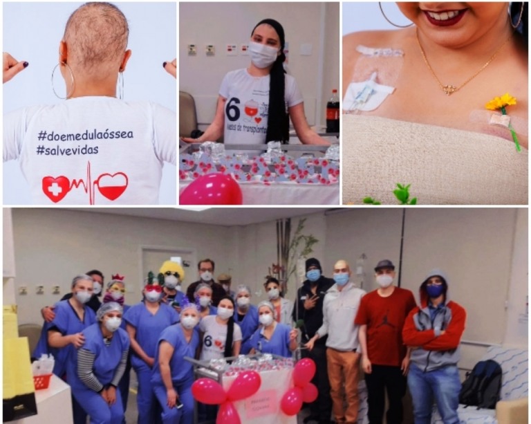 Giovanna faz 18 anos, ganha homenagem e incentiva doações de medula