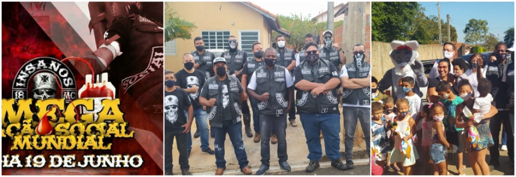 Insanos Moto Clube traz para Marília campanha mundial de doação de sangue