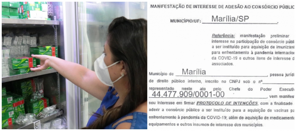 Prefeitura de Marília entra no consórcio para compras vacinas contra Covid