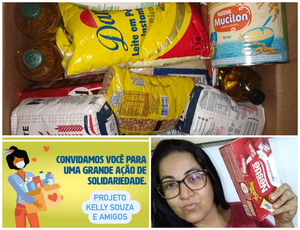 Projeto voluntário cresce com epidemia e arrecada alimentos em Marília