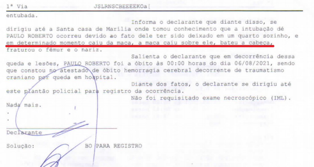 Polícia vai investigar queda na morte de empresário na Santa Casa de Marília