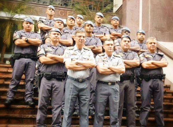 Força Tática de Marília recebe homenagem do comando em SP