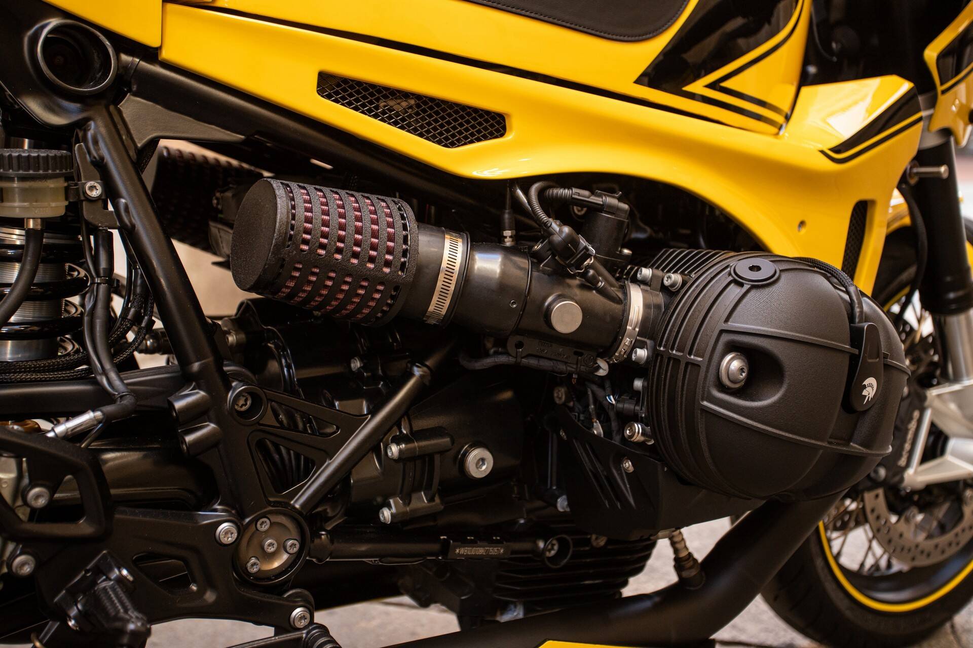 BMW R nineT Racer Bullet ‘Transformer Bumblebee’ . Foto: Divulgação