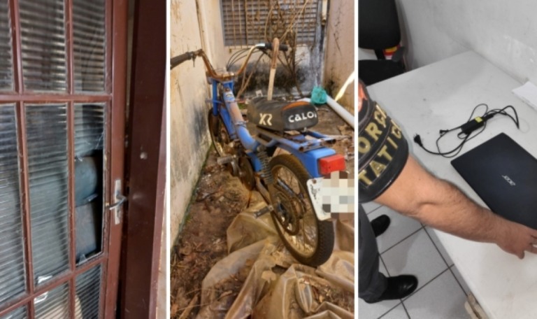 PM recupera produtos furtados e prende acusados em Marília e Gália