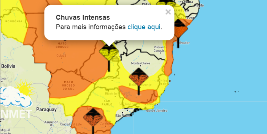 Frente fria, chuva, ventos - Veja previsões da semana para Marília e região