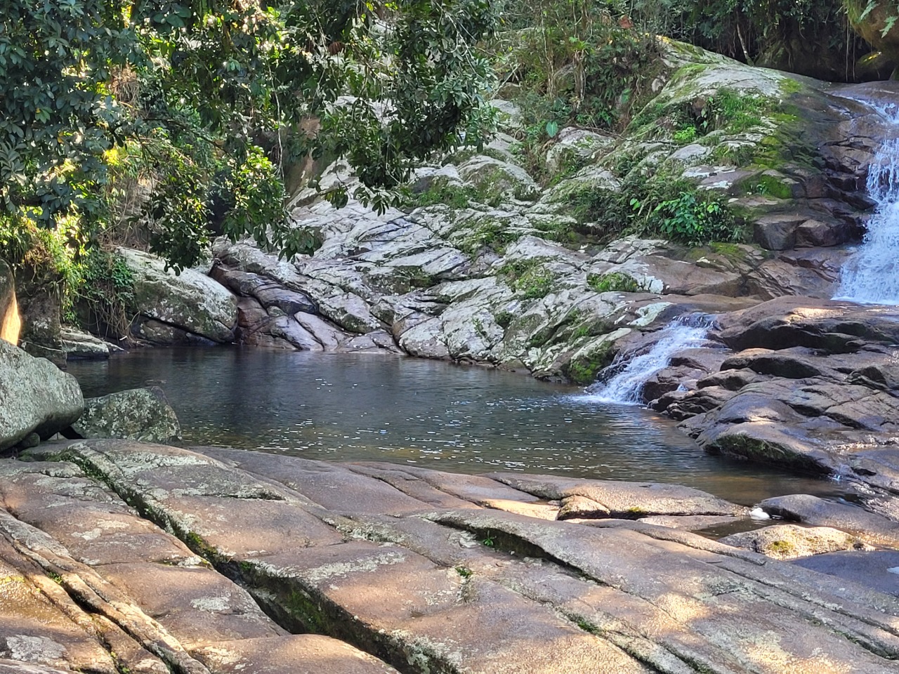 Cachoeira Pedra Branca, em Paraty. Foto: Miguel Trombini/iG Turismo