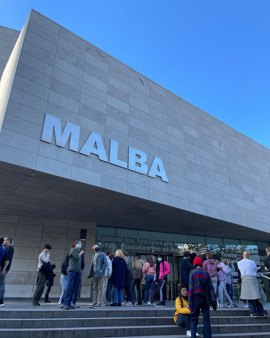 Museu de Arte Latino-americano de Buenos Aires (Malba).. Foto: Reprodução/Instagram @museomalba 25.08.2022