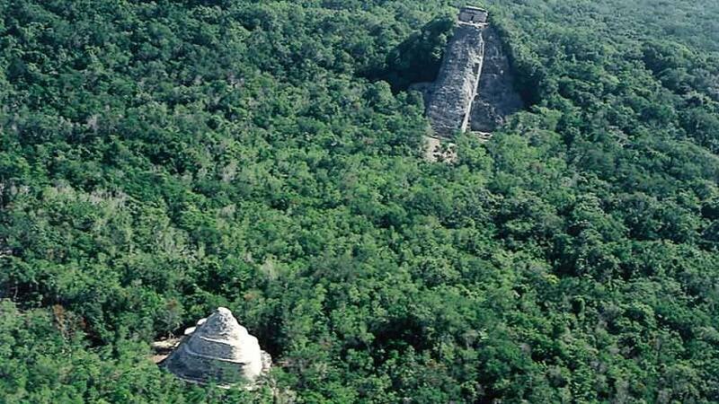 Ruínas Coba, no México. Foto: Reprodução