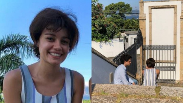 Sophie Charlotte filma cenas como Gal Costa e refaz capa de disco