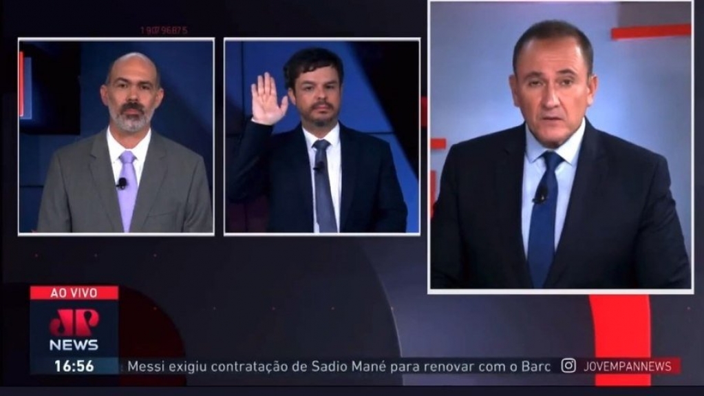VÃdeo: Jovem Pan demite Adrilles Jorge após suposta saudação nazista VÃdeo: Jovem Pan demite Adrilles Jorge após suposta saudação nazista