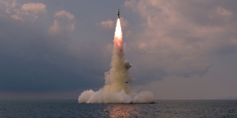 © North Korea’s Korean Central News Agency (KCNA)/Direitos