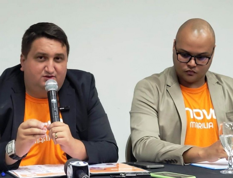 Novo lança pré-candidatura de Garcia; critica radares e modelo de concessão do Daem