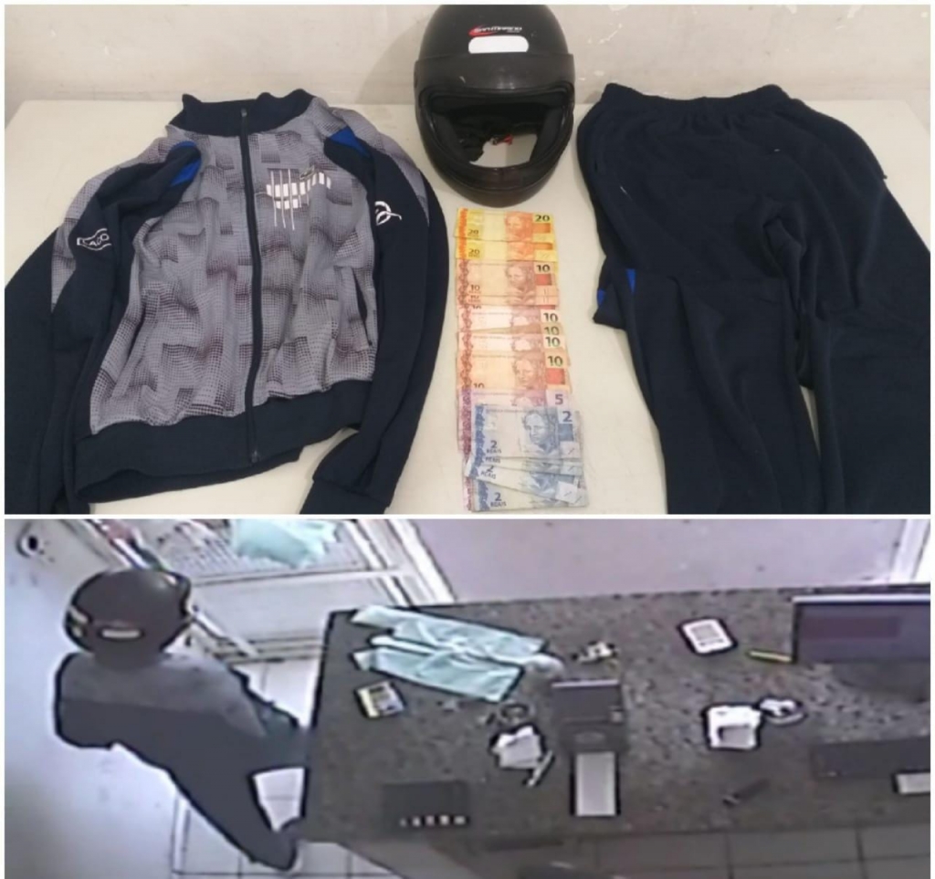 Polícia prende acusado de roubo a posto e esclarece outro crime na cidade Polícia prende acusado de roubo a posto e esclarece outro crime na cidade