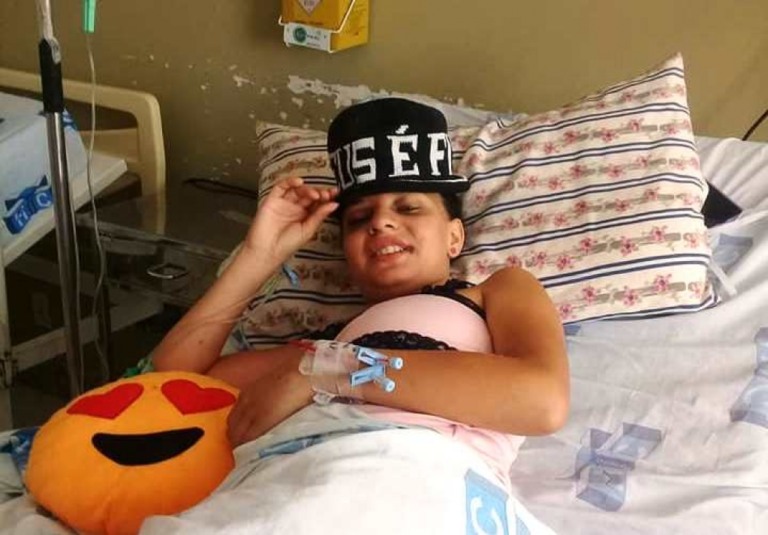 Vaquinha para Giovana bate meta e família agradece; quimio prepara transplante