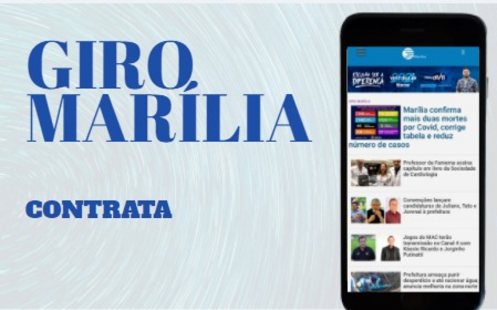 EMPREGO  – Giro Marília contrata Analista em Marketing Digital