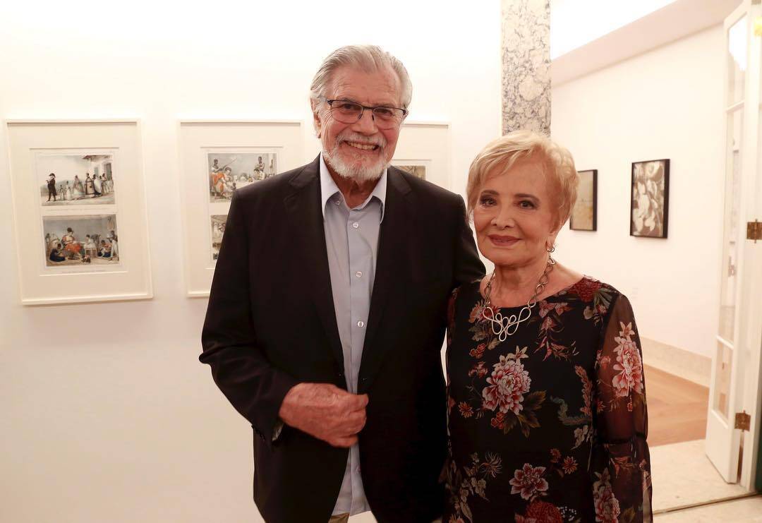 Glória Menezes e Tarcísio Meira. Foto: Reprodução/ Instagram