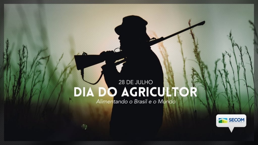 Governo divulga imagem de homem armado em homenagem ao Dia do Agricultor