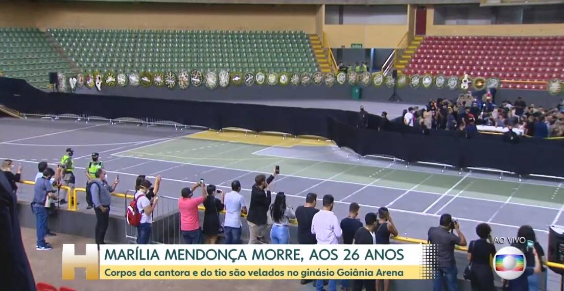Velório de Marília Mendonça é aberto para fãs. Foto: Instagram