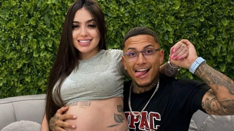 Após nascimento da filha, Dynho Alves dá detalhes do parto de Mirella: ‘Sofreu’