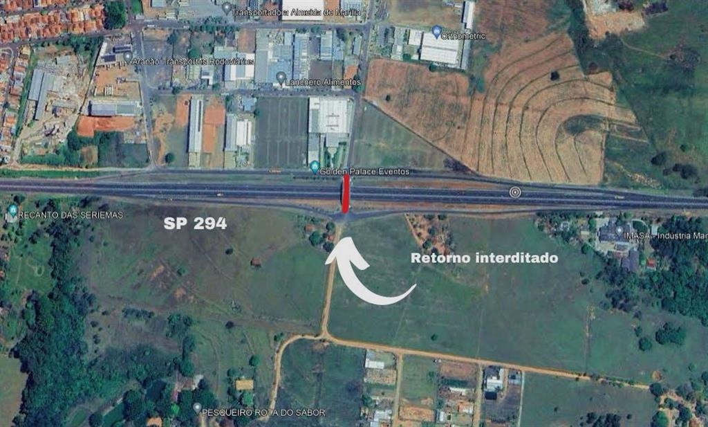 Obras na SP-294 vão mudar acesso a distrito de Lácio em Marília