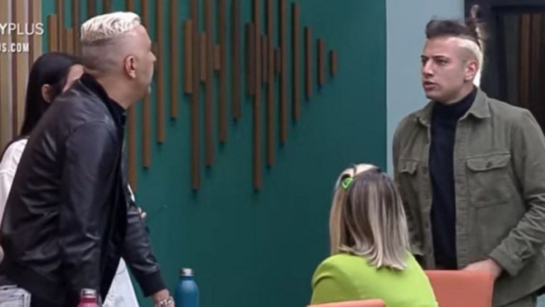 'Power Couple': Rogério joga copo d'água no rosto de Cartolouco