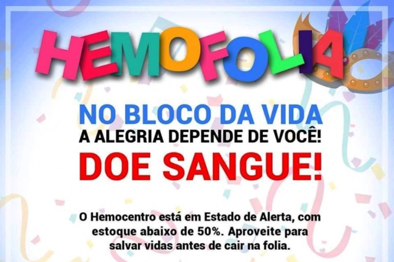 Hemocentro tem estoque abaixo de 50% e pede doações em Marília