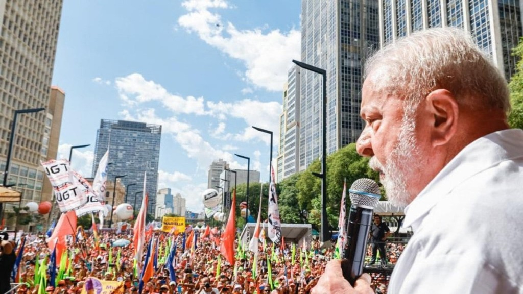 Ricardo Stuckert/ Governo Federal: 01.05.2023 Lula em evento das centrais sindicais em São Paulo Ricardo Stuckert/ Governo Federal: 01.05.2023 Lula em evento das centrais sindicais em São Paulo