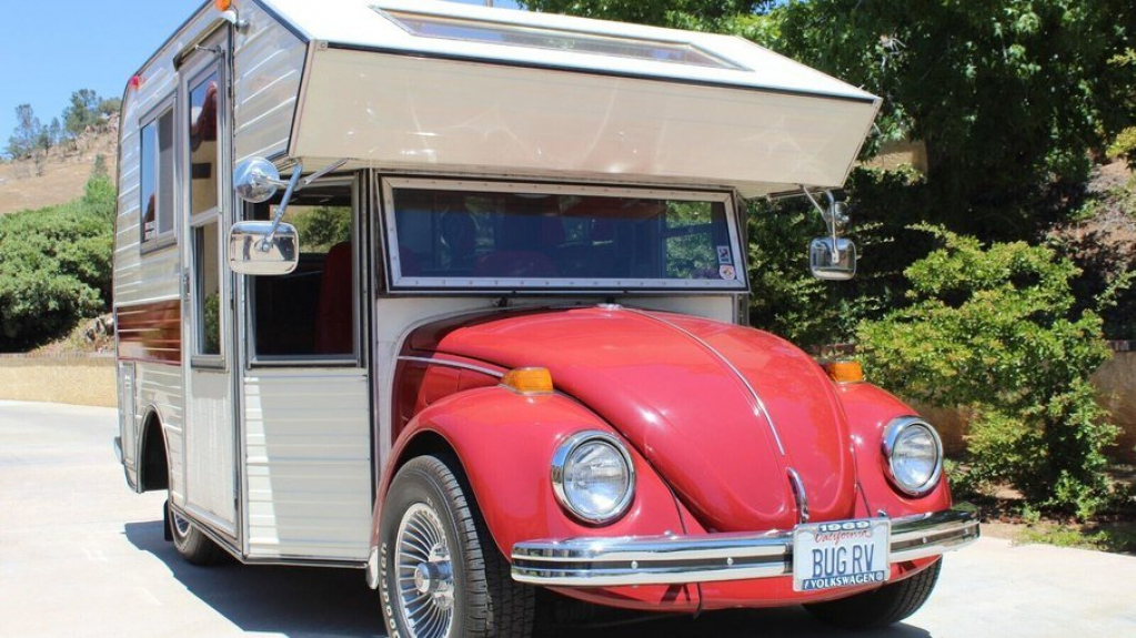 Conheça o ‘Fusca Motorhome’ que está sendo vendido por R$ 214.500