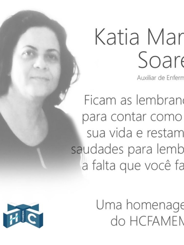 HC, família e amigos fazem homenagens a vítima da Covid em Marilia