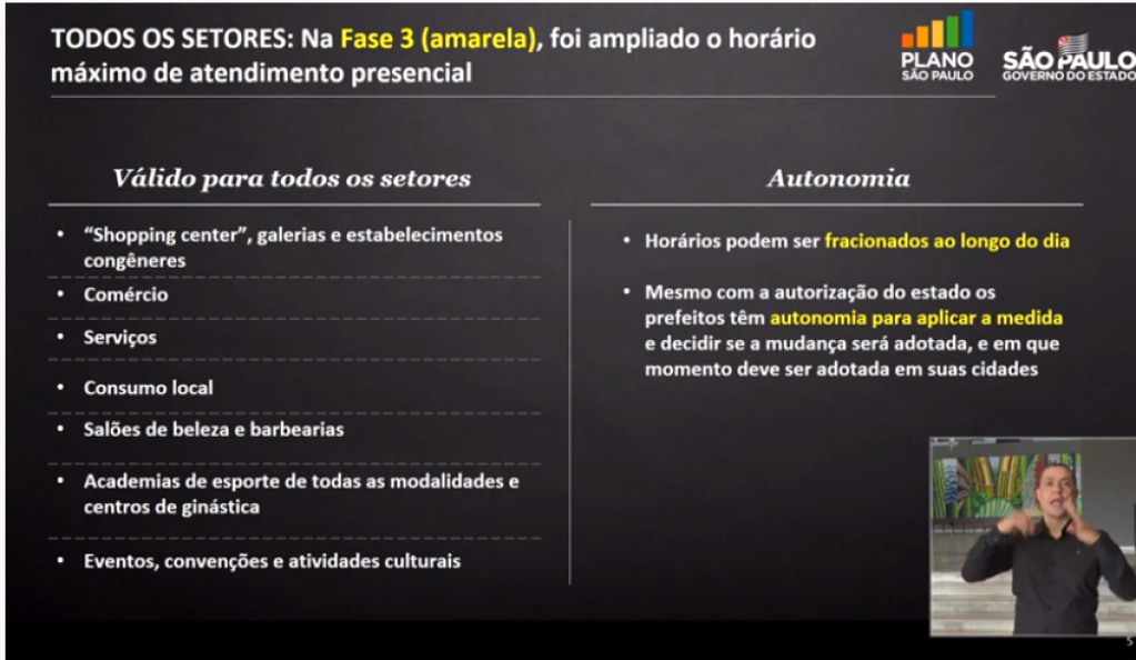 Quarentena - Comércio, shoppings e restaurantes abrem oito horas a partir da sexta Quarentena - Comércio, shoppings e restaurantes abrem oito horas a partir da sexta