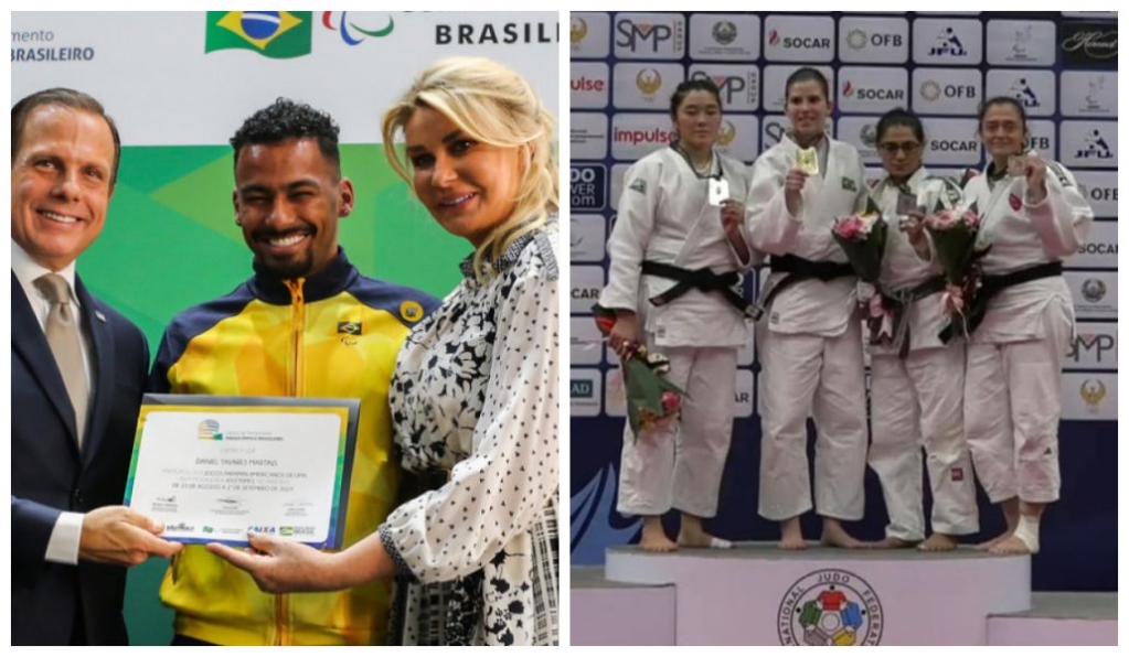 Destaques no Parapan, atletas de Marília recebem homenagem e medalha nesta terça