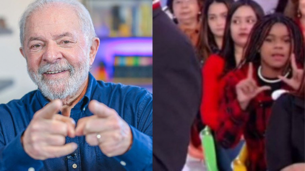 Lula manda abraço a jovem que trollou deputado de Bolsonaro no SBT Lula manda abraço a jovem que trollou deputado de Bolsonaro no SBT