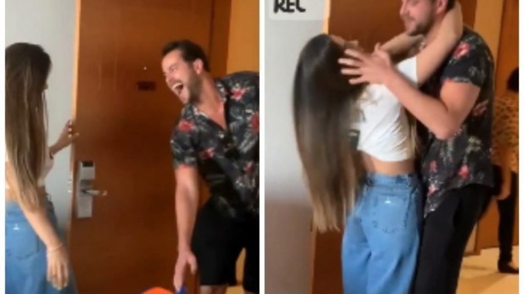 'BBB 22': Laís Caldas mostra reencontro com Gustavo 'BBB 22': Laís Caldas mostra reencontro com Gustavo
