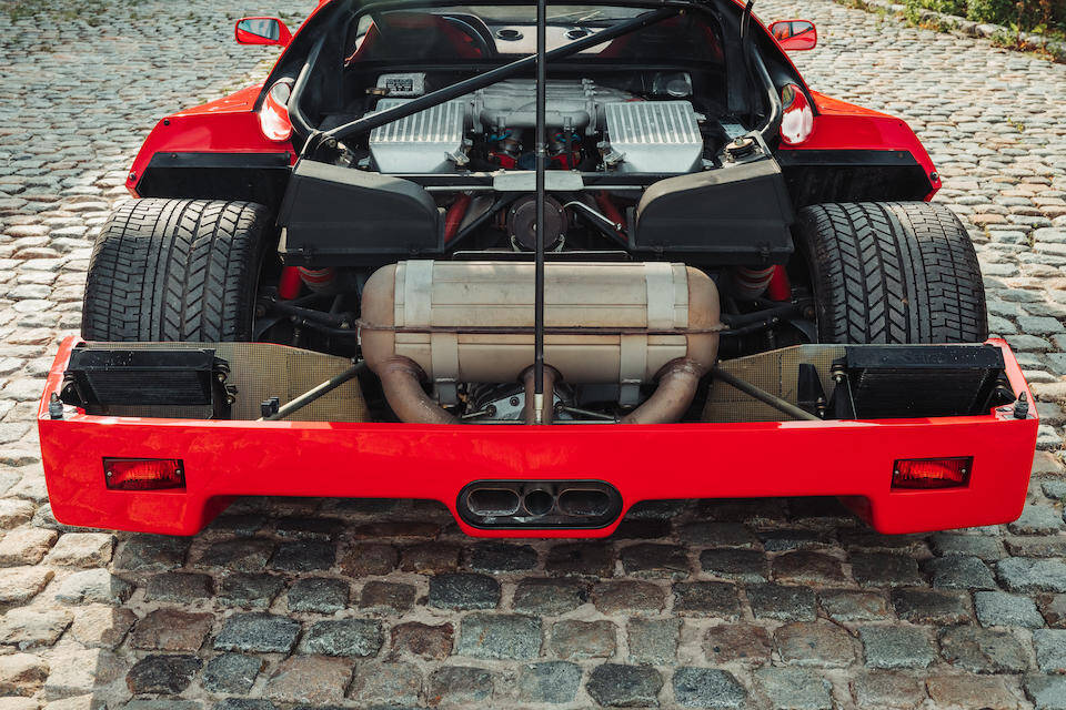 Ferrari F40. Foto: Divulgação