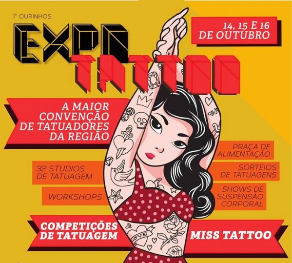 Região terá convenção de tatuagens; artistas de Marília são jurados