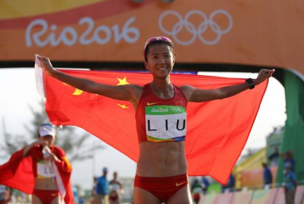 Rio 2016 - CHinesa Vence Marcha Atlética; Brasil em 7º