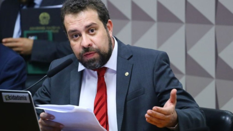 Reprodução: Câmara dos Deputados – 13/04/2023 Deputado Federal, Guilherme Boulos (PSOL)