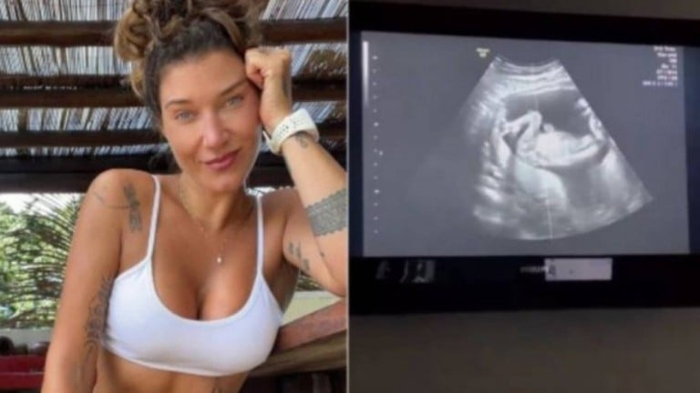 Gabriela Pugliesi comenta mudanças na gravidez: 'Me amando barriguda'